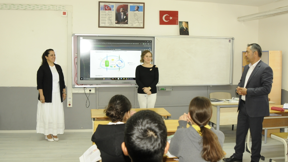 İlçe Milli Eğitim Müdürümüz Sayın Mustafa SONGÜR Saratlı Çok Programlı Anadolu Lisemizi Ziyaret Etti